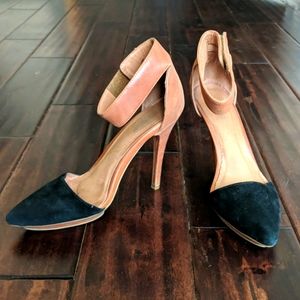 Jeffrey Campbell heels, black tan, size 8